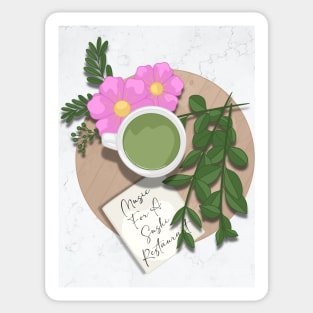 Green Tea | Music For A Sushi Restaurant Sticker